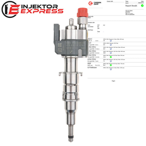 13537589048-08 Einspritzdüse VDO Benzin Injektor BMW E81 E90 E61 E63 E61 E91 E60 520 i
