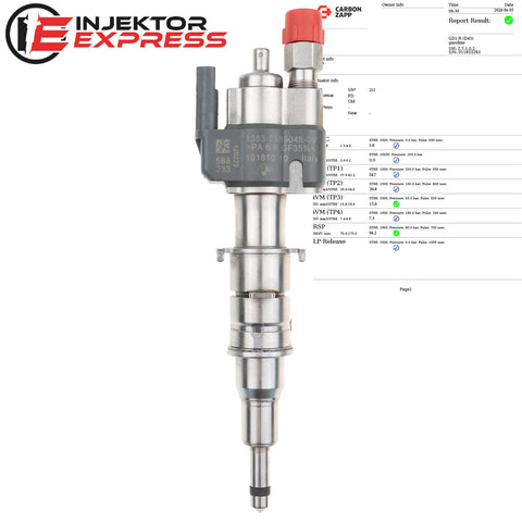 13537589048-09 Einspritzdüse VDO Benzin Injektor BMW E81 E90 E61 E63 E61 E91 E60 520 i