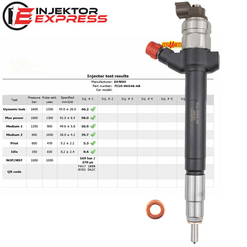 7C169K546AB Denso Injektor Ford Transit Kasten 3.2 TDCi RWD 7C1Q9K546AB