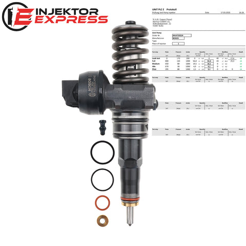 0414720224 Bosch Pumpe Düse Einheit PDE VW Caddy Golf V 2.0 SDI 038 130 073 AS