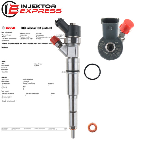 0445110048 Bosch Einspritzdüse Injektor BMW E39 525d 13537785574