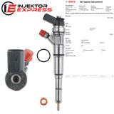 0445110080 Bosch Einspritzdüse Injektor BMW E46 320 d E65 730 d 13537787187