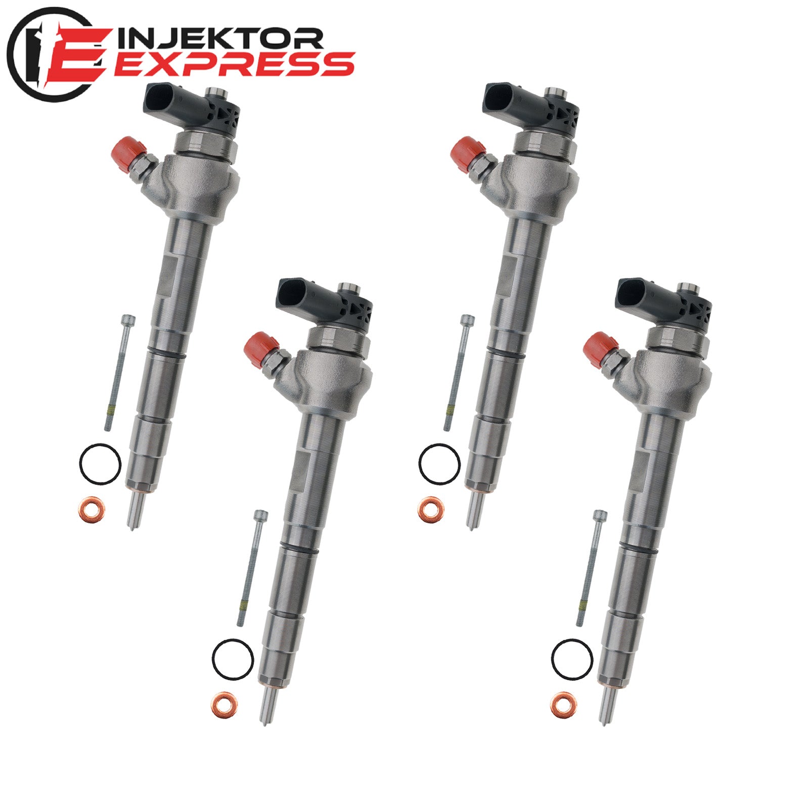 Produktbild von 4X 0445110369 Einspritzdüse Injektor VW Audi Seat Skoda 2,0 TDI