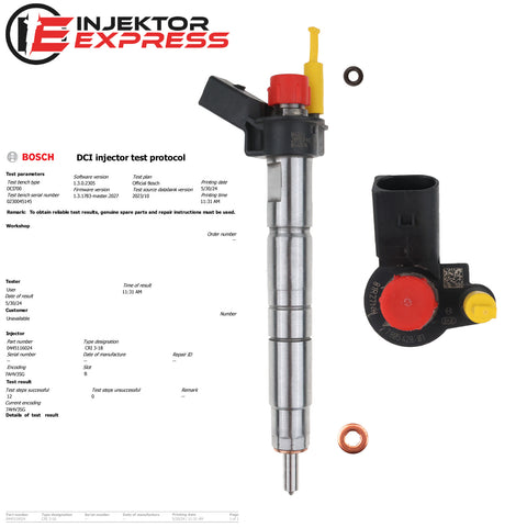0445116024 Bosch Einspritzdüse Injektor BMW E92 330 d F10 525 d 13537805428