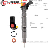 0445118015 Bosch Einspritzdüse Injektor Audi A4 A5 SQ5 Q5 3.0 TDI 059130277FB