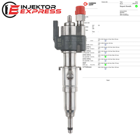 13537589048-05 Einspritzdüse VDO Benzin Injektor BMW E81 E90 E61 E63 E61 E91 E60 520 i