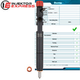 EJBR02301Z Delphi injector Hyundai Terracan 2.9 CRDi 4WD 33800-4X500
