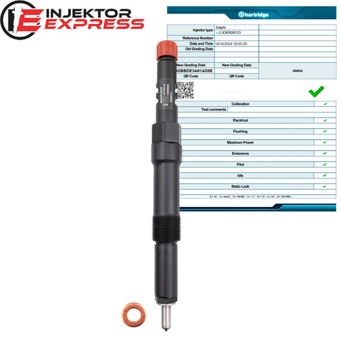 EJDR00801D Delphi Injektor Ford Mondeo 2.0 TDCi 6S7Q9K546BA